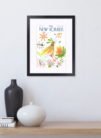 Обложка журнала The New Yorker 2 мая 1977 года в интерьере